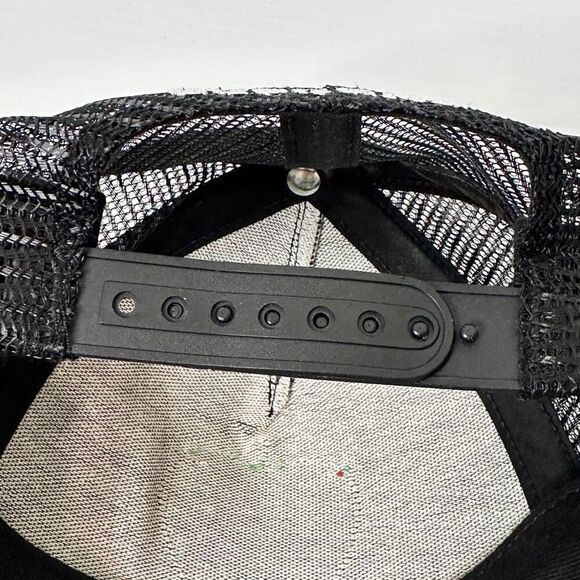 Supreme Strawberry Mesh Back 5-panel Black Cap Hat SS17 - Picture 11 of 13